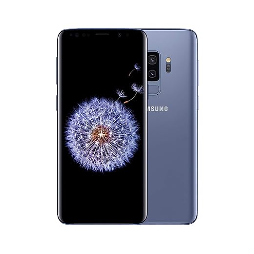 Galaxy S9 Plus 64GB Coral Blue SIM-Free Smartphone (Renewed)
