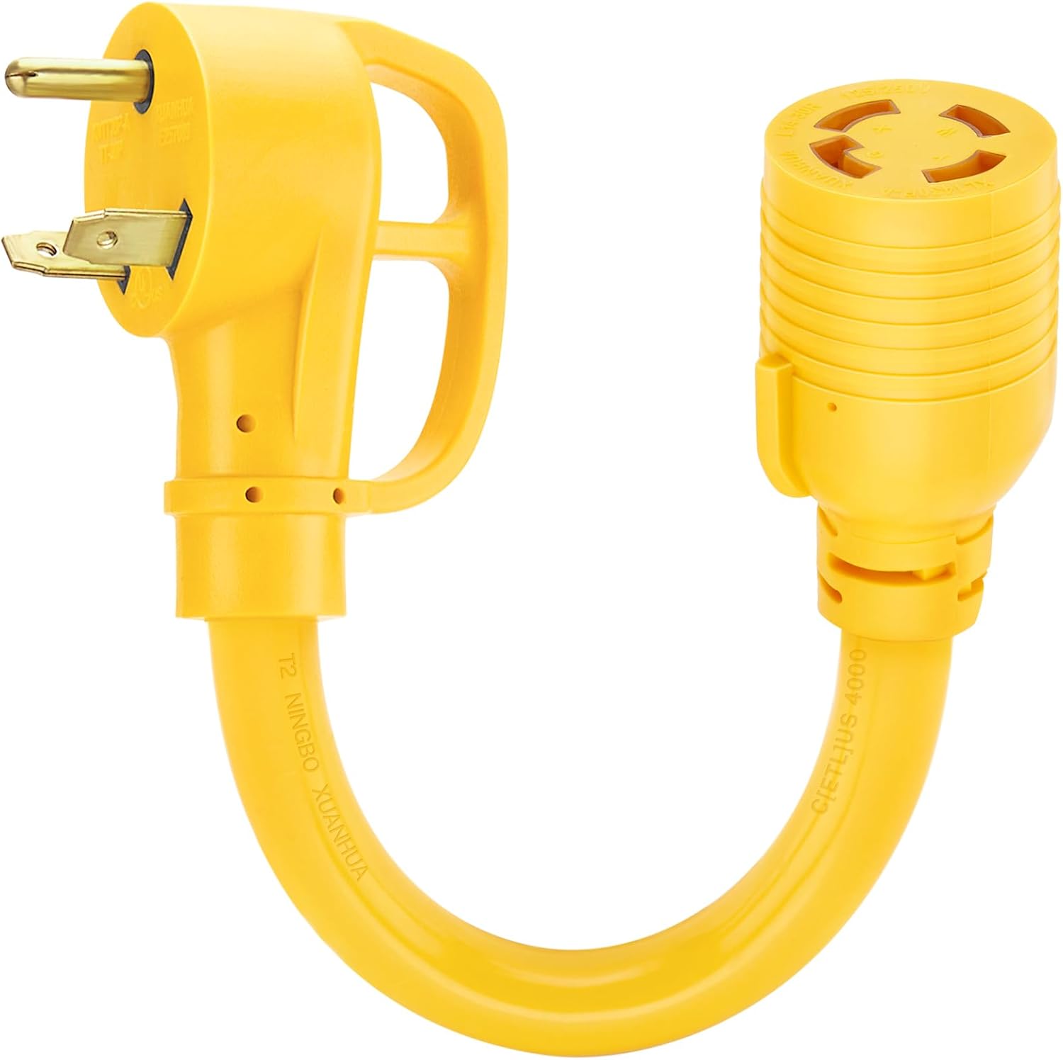 Kohree TT-30P to L14-30R Generator Adapter + L14-30 Generator Cord 10ft