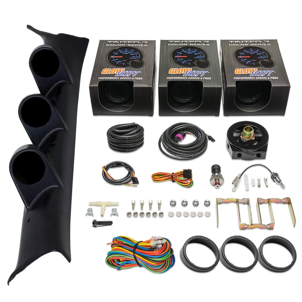 Buy GlowShift Gauge Package Compatible with Subaru Impreza WRX STI 2008