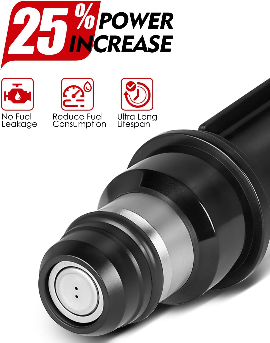 Fuel Injectors 3.4L Fit for:-Chevy Impala 2000-2005 Malibu Monte Carlo Venture Lumina for:-Buick Century Rendezvous for:-Pontiac Aztek, 2000-2005, 3.1L, Set of 6, OE# 25323971