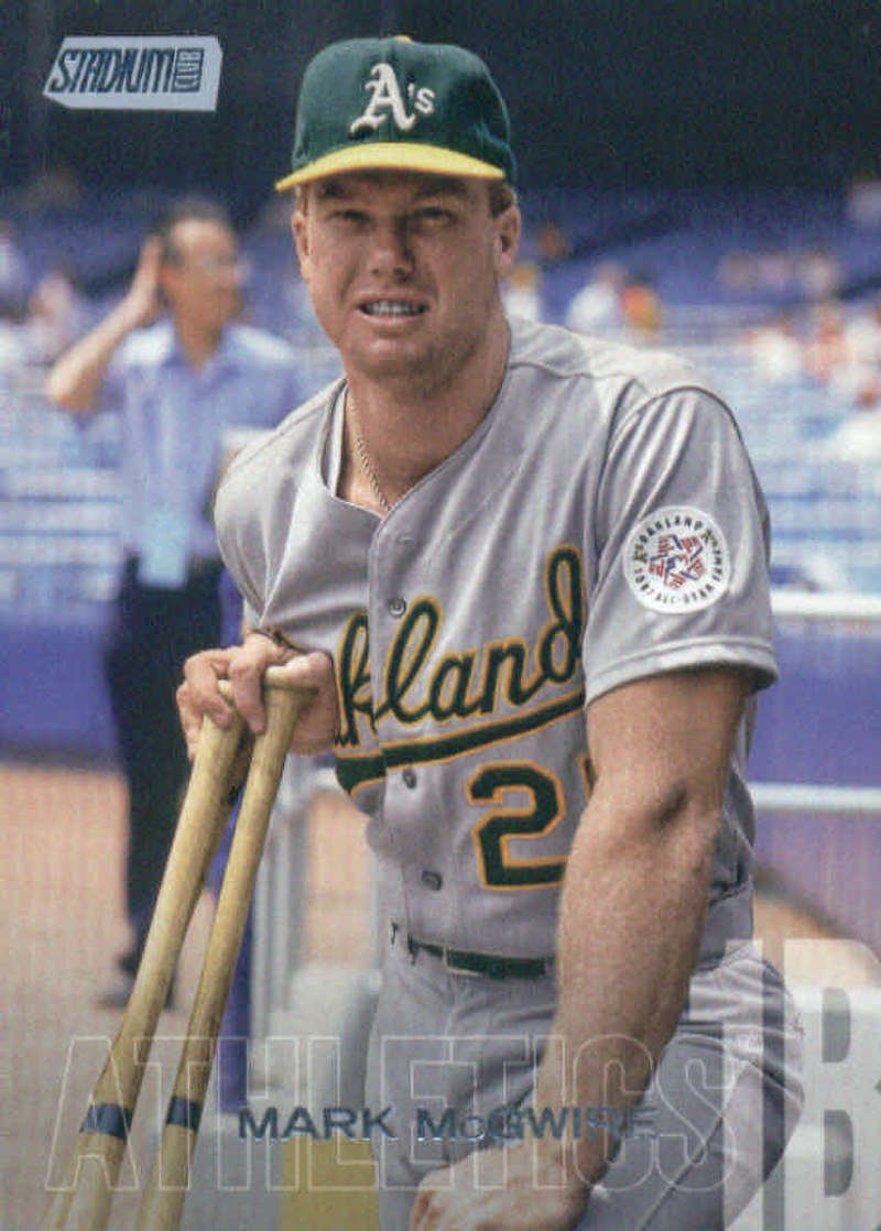 Amazon.com: 2018 Topps Stadium Club #282 Mark McGwire Oakland