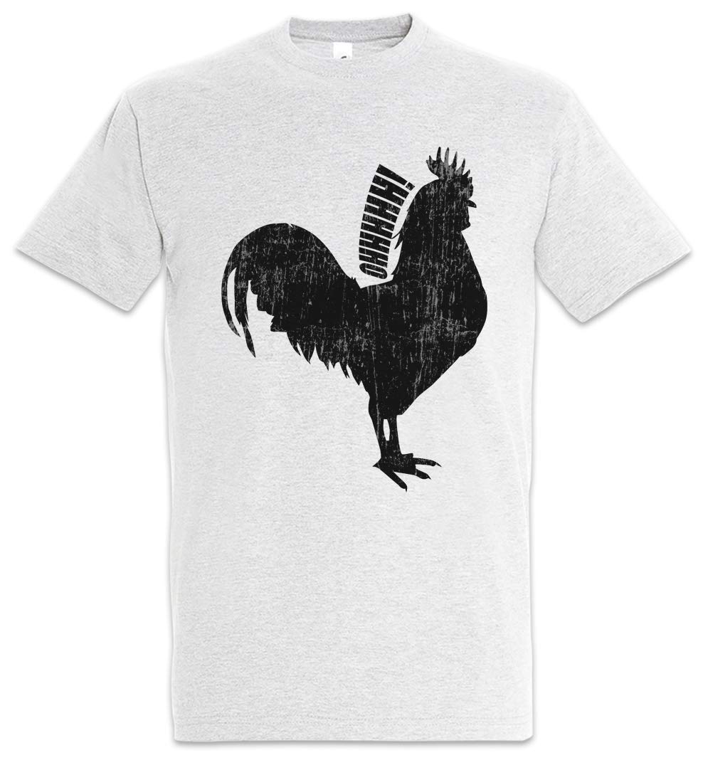 Urban Backwoods Men's Ash Oh Cock T-Shirt Grey Size L