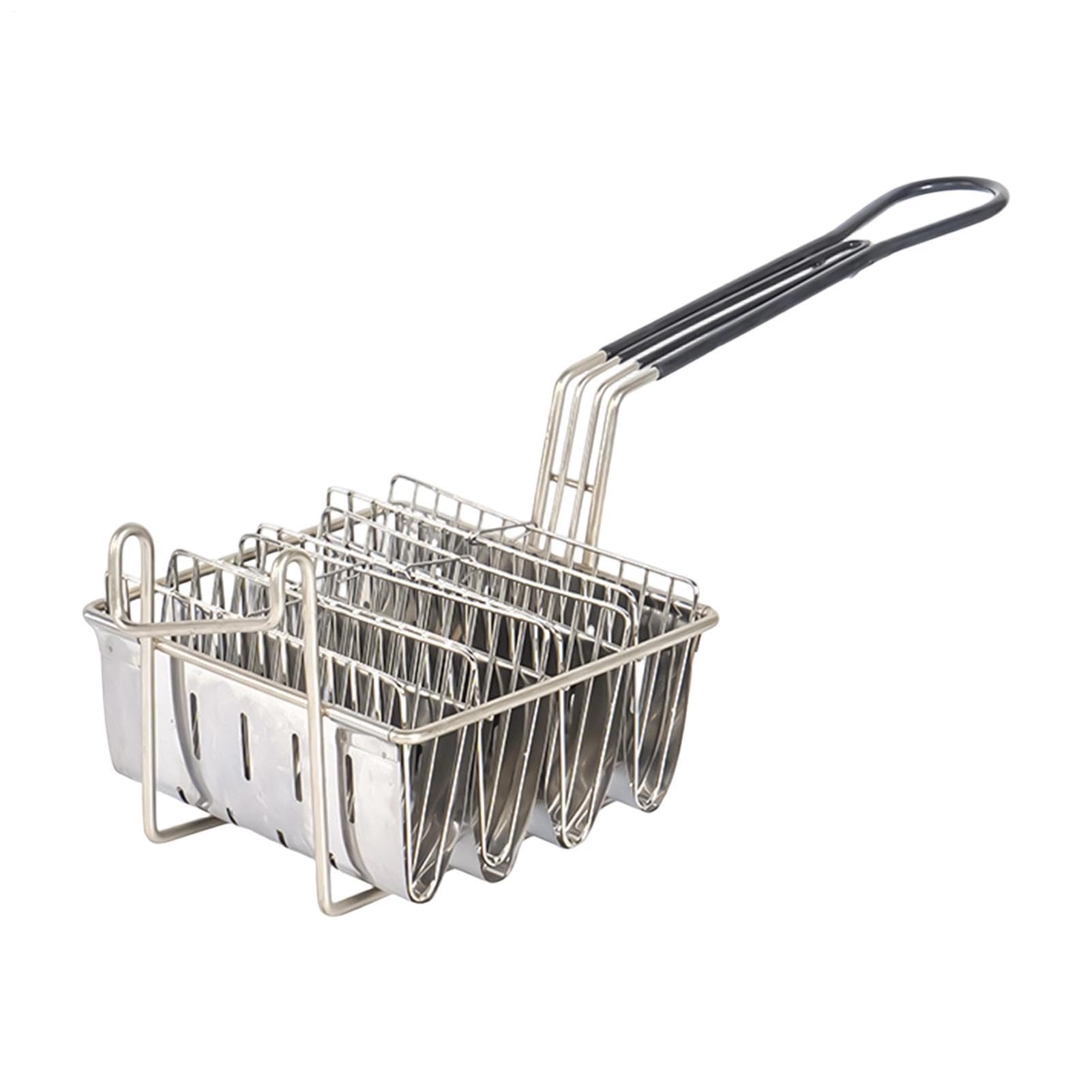 Panier Friture Tacos Moule De Friture Tortillas 4 Coques | Friteuse À Tacos Pour Fêtes Restaurants Traiteur Cuisine Maison Cuisson Pâtisserie Dîners Grillades Plein Air