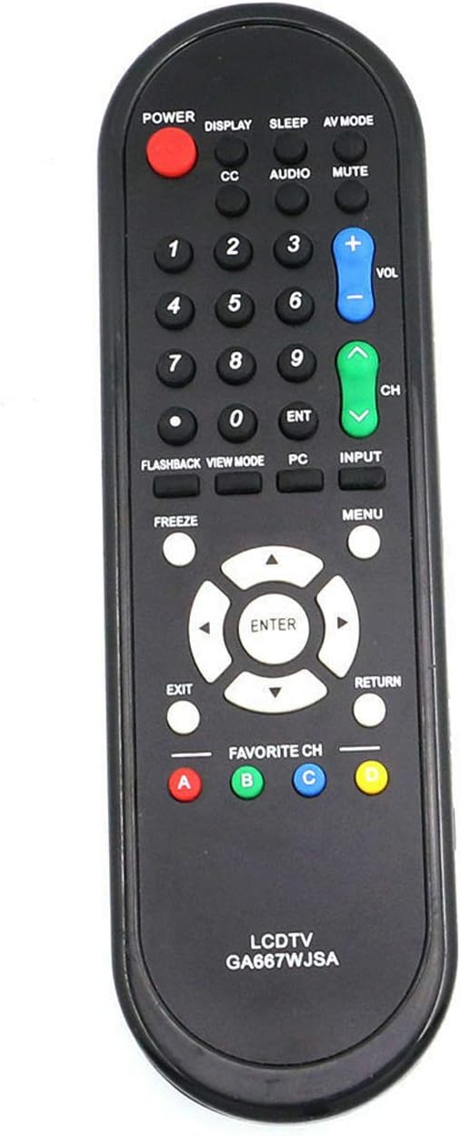 Discount GA667WJSA Replace Remote Control fit for Sharp LCD TV Aquos LC-32D44U LC-32D47 LC-32D47UT LC-32SB220 LC-37D44U LC-40D68 LC-42SB45UN LC-46D78 LC-52D78 LC-52SB55U LC-60E78 LC-C3237 LC-C46700 LC-C52700