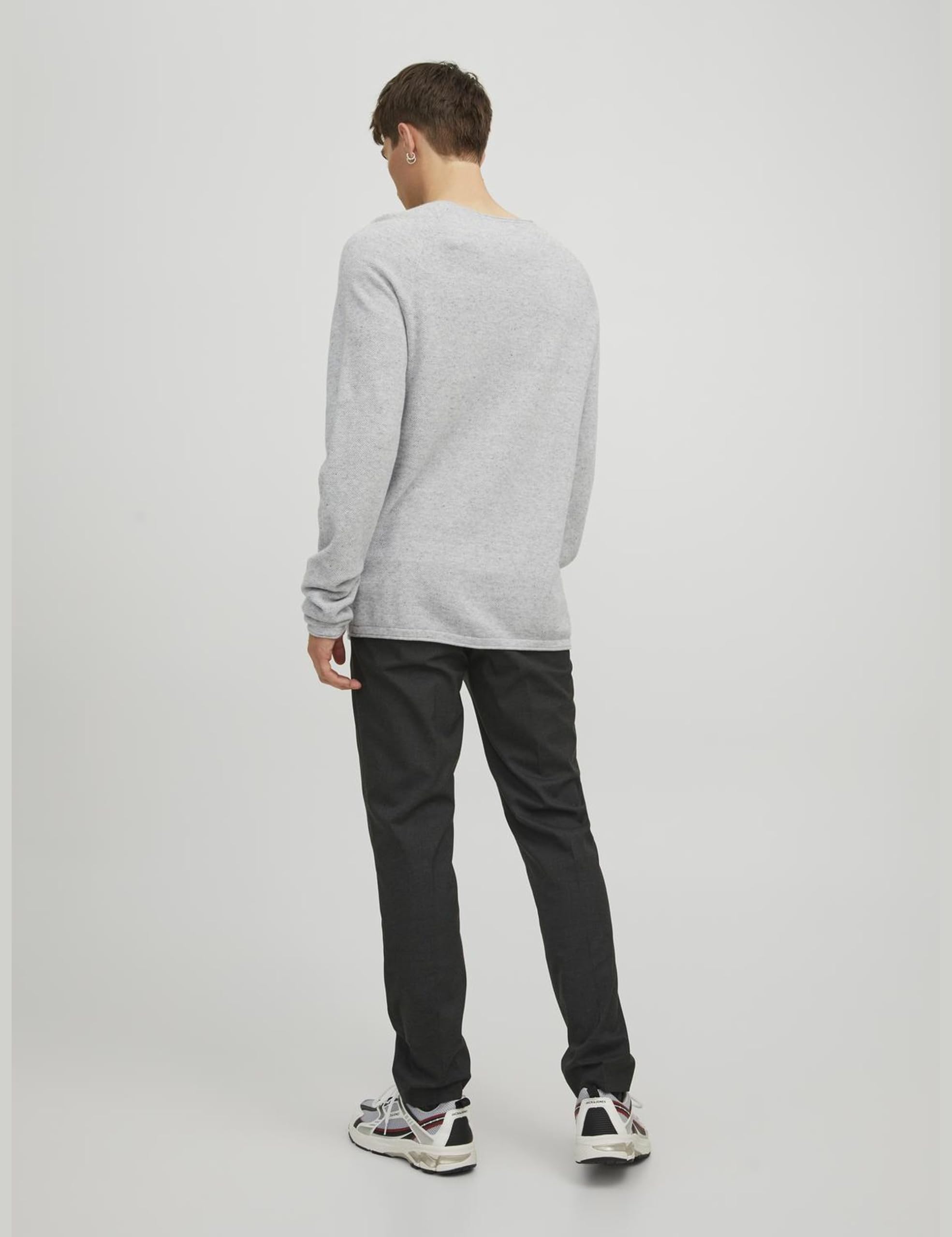 JACK & JONES Knitted Pullover Plain Knitted Pullover