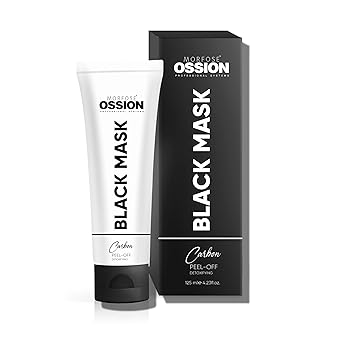 Morfose Ossion Premium Barber Line Black Mask, 0.85 Fl oz