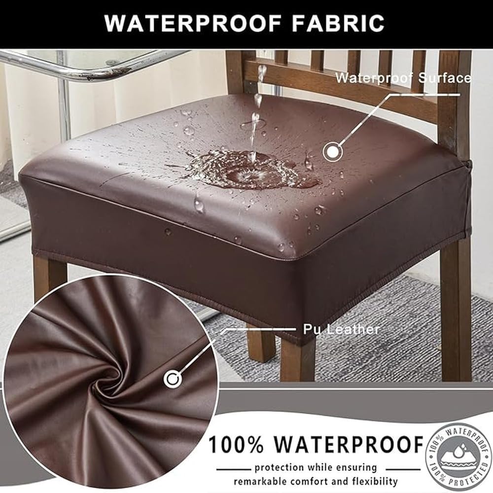 Fundas Impermeables y Elegantes para sillas de Comedor Que