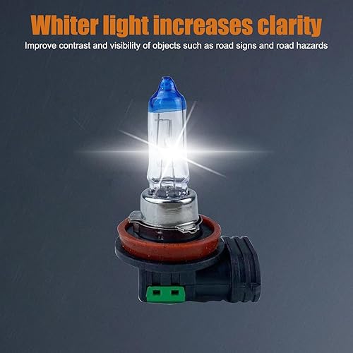 Miniatura 5 de Flygun 2 PCS Car Halogen Lights, 1000 Lumens High Beam Lights, Automotive Low Beam Bulbs, Quartz Light Bulb Replacements, Vehicle Lighting Tool,