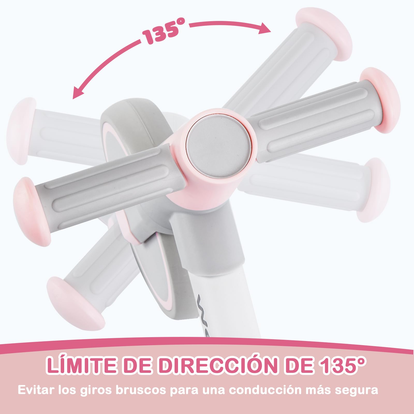 welspo Bicicleta de Equilibrio, Bicicleta Segura para Niños a Partir de 1 año, Bicicleta Bonita Resistente para Niños, Cómoda y Ligera para niños niñas como Regalo y Juguete