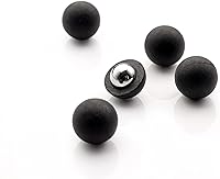 Vista 3 de Mercury Rise Munición de bola de acero de goma de defensa personal para pistola de entrenamiento Pistola de paintball