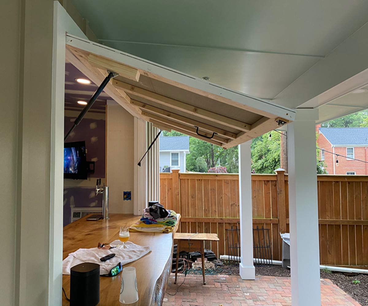 20 inch 100lbs Gas Strut C1608054 Heavy Duty Gas Spring Shocks for