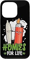 Vista 10 de Homies for Life Marijuana Weed Cannabis 420 - Carcasa para iPhone 17