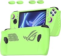 Vista 5 de BoxWave Active Glow - Carcasa para ASUS ROG Ally Z1, diseño flexible, delgado, brilla en la oscuridad