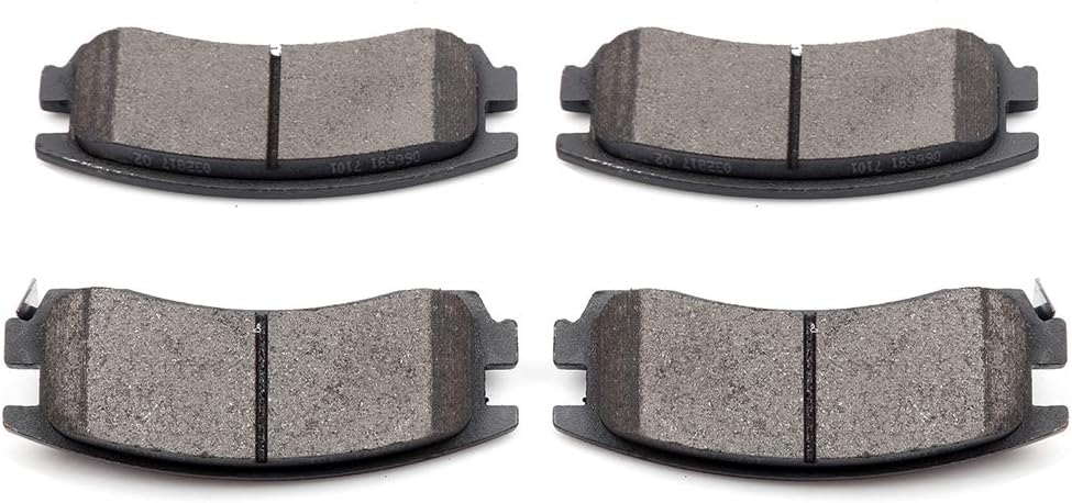 SCITOO D698 Ceramic Brake Pads Kits Rear For Buick Allure,Century,LaCrosse,Regal,Rendezvous,for Chevy Impala,Venture,for Oldsmobile Alero,Intrigue,Silhouette,for Pontiac Grand Prix,Montana