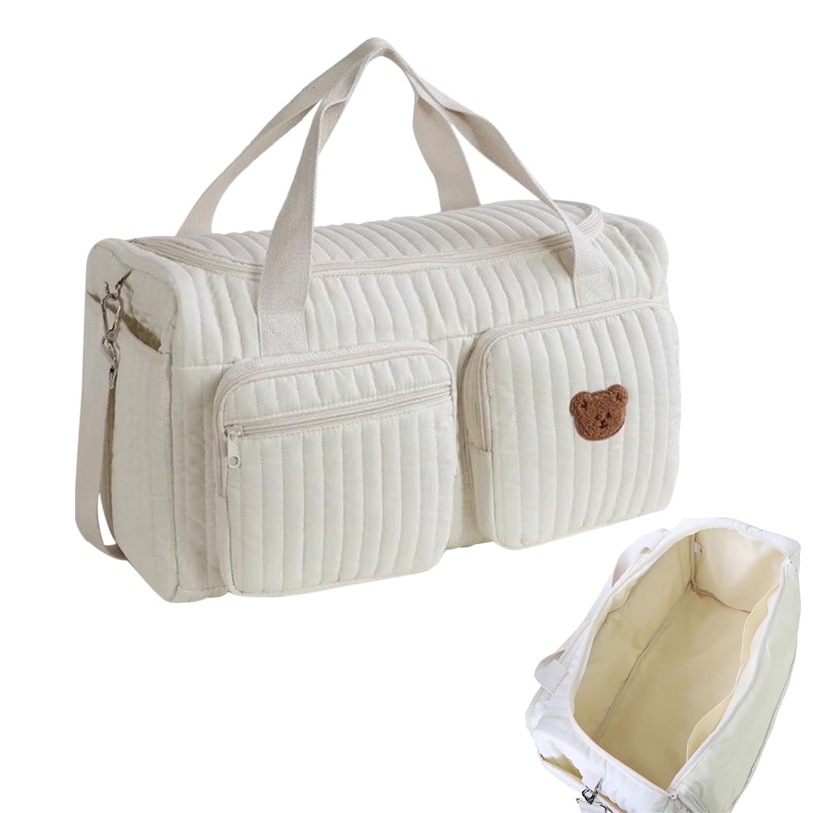 Sac à langer pour poussette et organiseur de rangement à bandoulière pour voyage