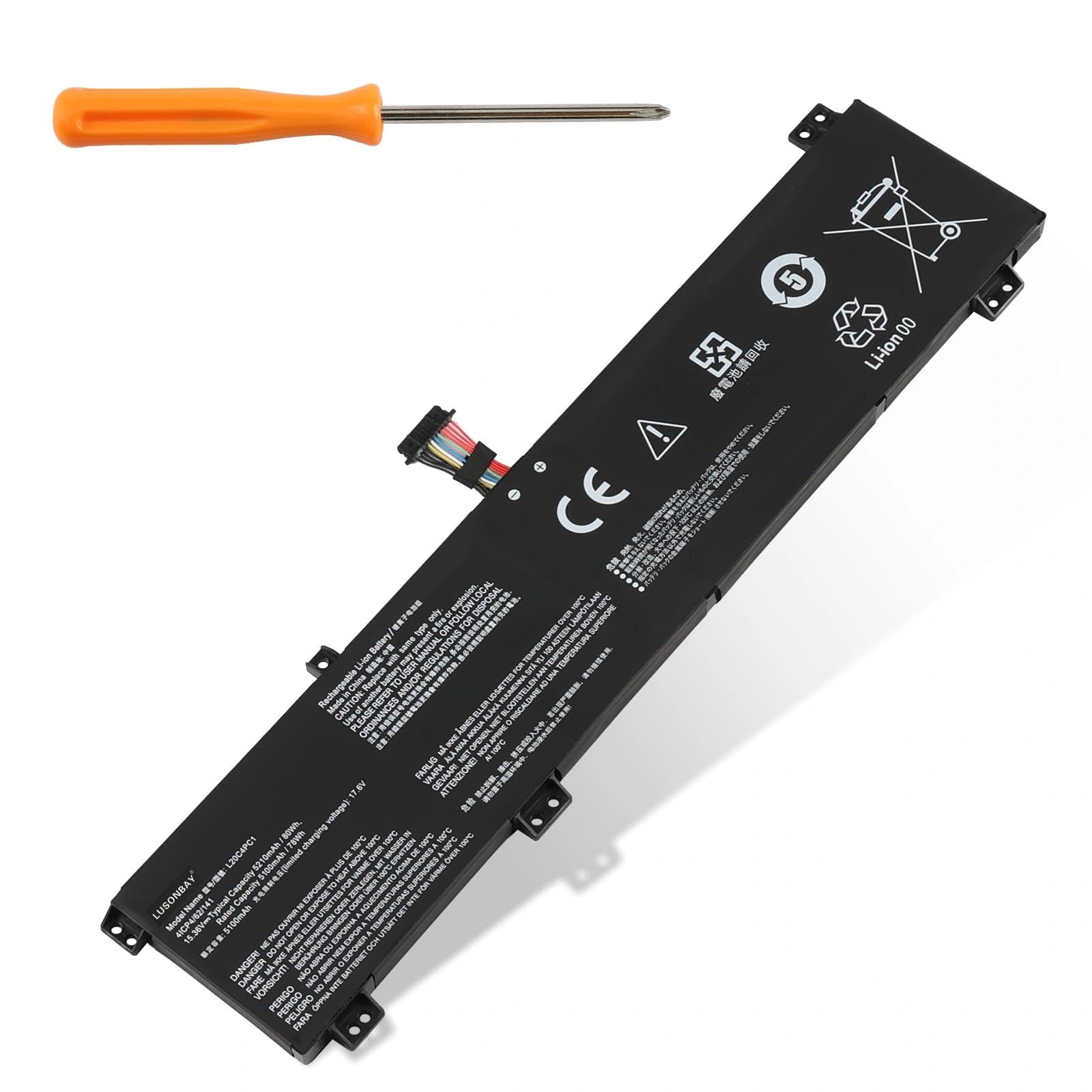 L20C4PC1 L20M4PC1 bateria do laptopa Lenovo Legion 5 Pro-16ACH6 5-15ITH6H 82JH 7-16ITHg6 5-17ITH6H 82JM L20C4PC2 L20M4PC0 L20M4PC2 15.3 6V 5215550 mAh/80 Wh