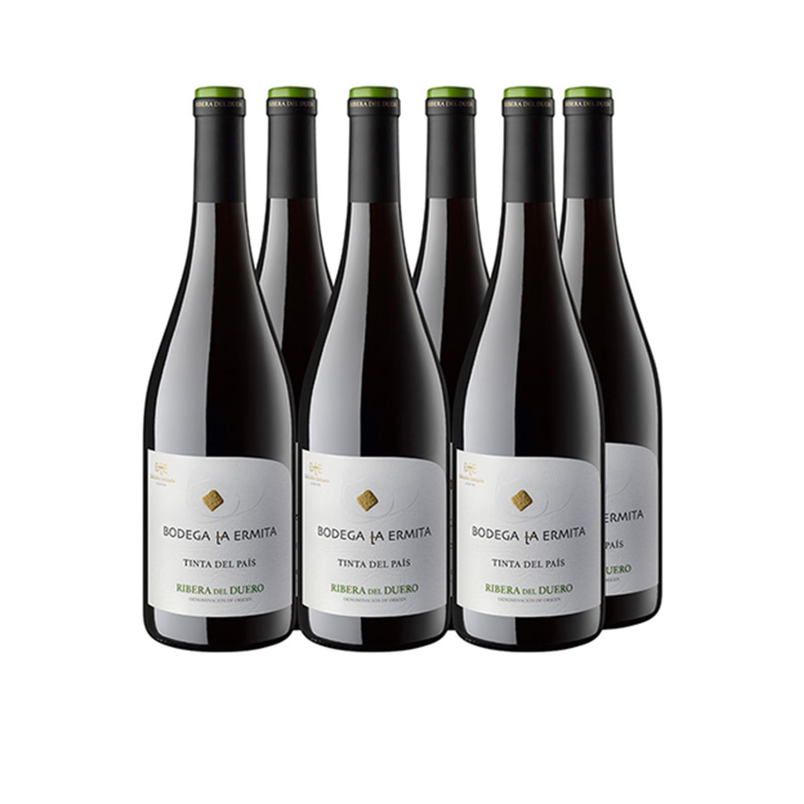 Deliex - Vino Bodega La Ermita Ribera del Duero, Rioja, Jumilla o Toro. 6 botellas de vino tinto a elegir la denominación de Origen (6 Botellas, Duero)