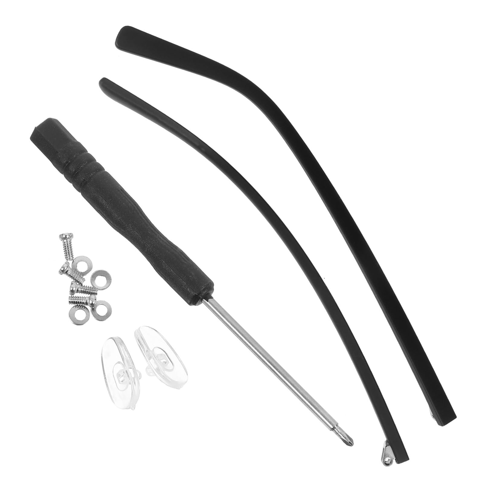 Healeved 4paia Occhiali Di Ricambio Con Braccia Comfort e Design Alla Moda Accessori Per Montatura Per Attività Sportive e Quotidiane
