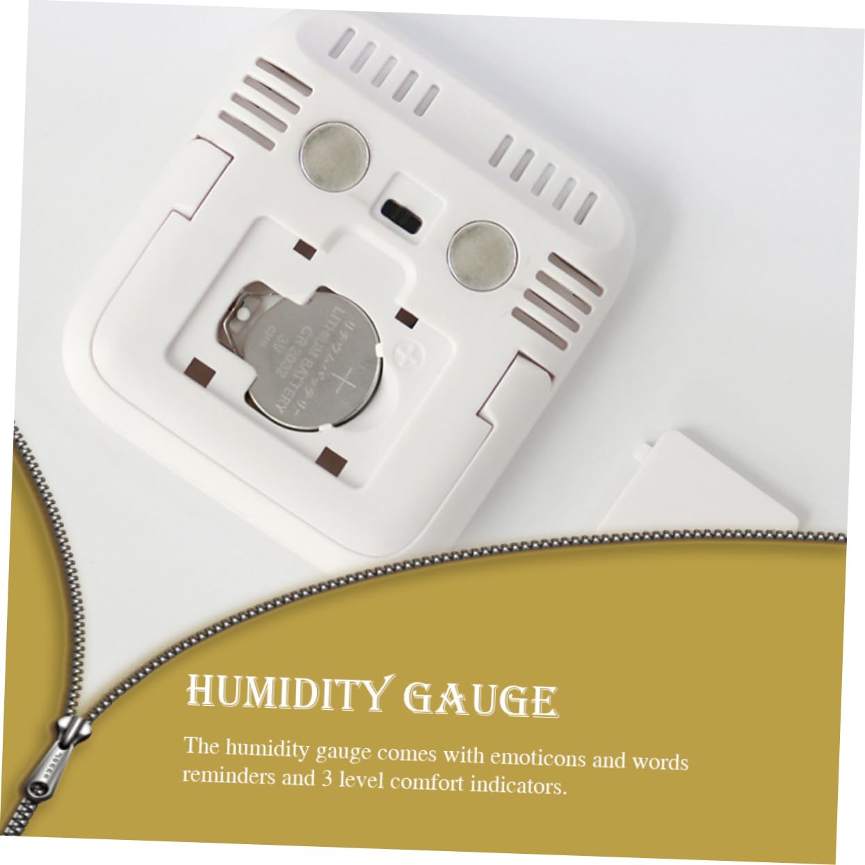 Yardwe Lot De 2 Hygromètres Dintérieur Avec Capteur De Température Et Dhumidité Grand Écran Lcd 3 Niveaux De Confort Canada