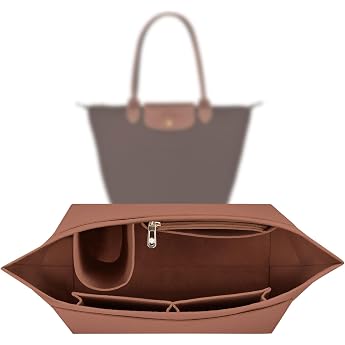 Organizer for Longchamp Bag Bag Organizer for Longchamp M Organizer for Longchamp Pliage M Purse Organizer Multi-Pocket Felt Handbag Organizer for Insert Wallet Organizer for Longchamp