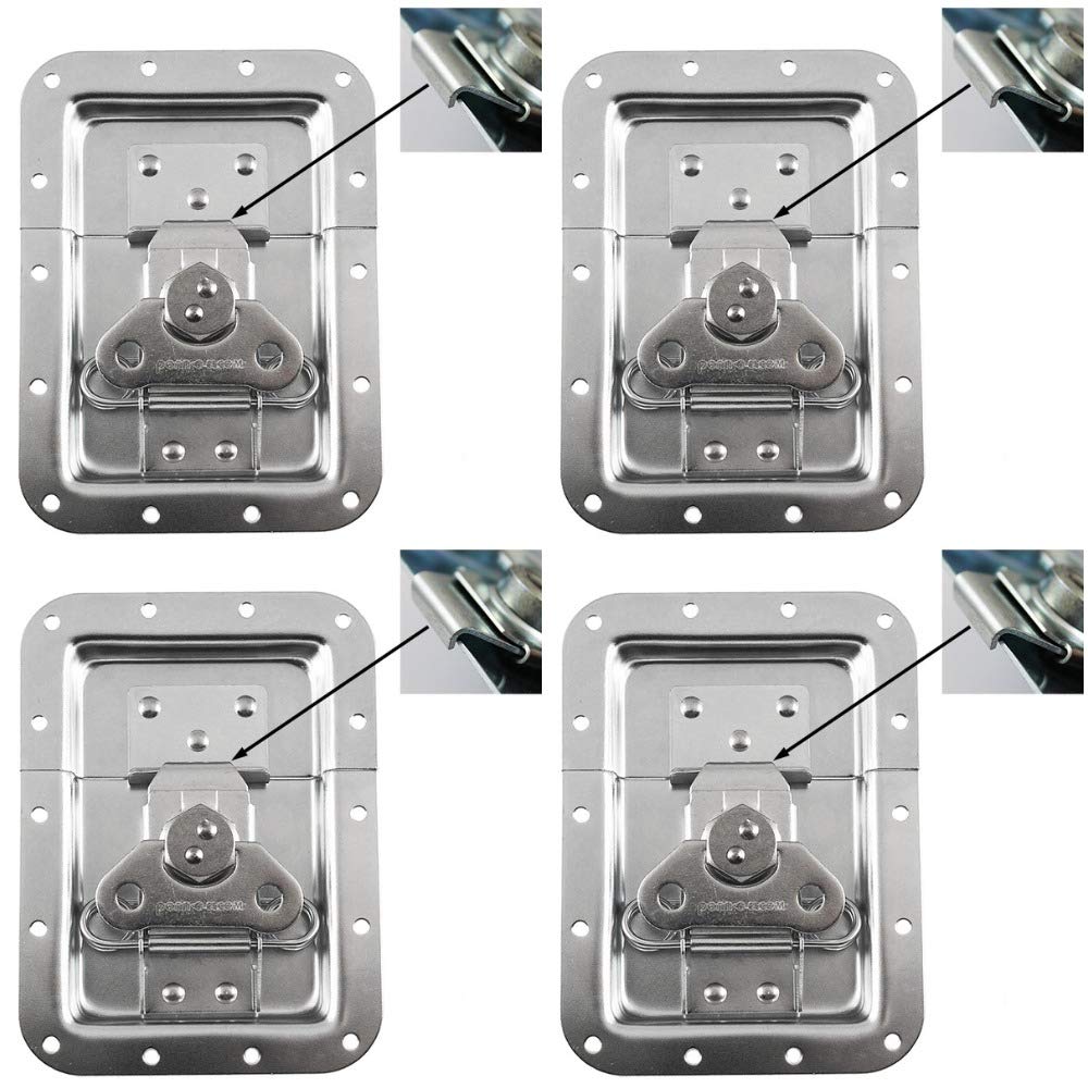 Penn Elcom Medium Butterfly Surface Latch | Spring Loaded Steel Flight Case Catch with PennBrite Finish | Durable Hardware for Road Cases & Racks (L0915Z) — Amazon image 8
