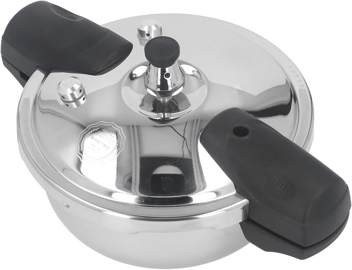 Stainless Steel Pressure Cooker, 1.6 Quart Mini Pressure