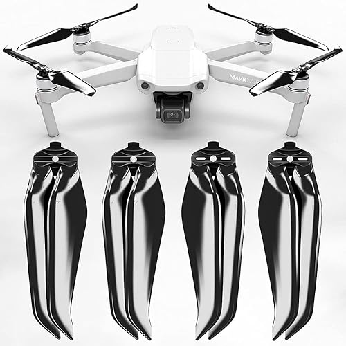 Miniatura 3 de Master Airscrew Bundle - Hélices Stealth para DJI Mavic Air 2 - Naranja + Negro