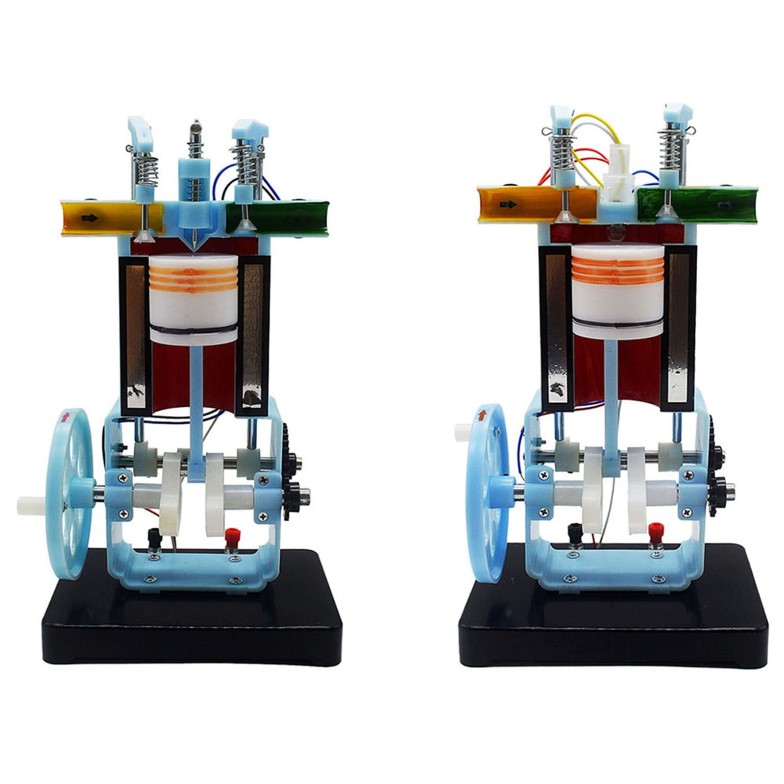 Desk Engine Full Metal Engine Model Four Cylinder Engine Model Desk Diesel ...