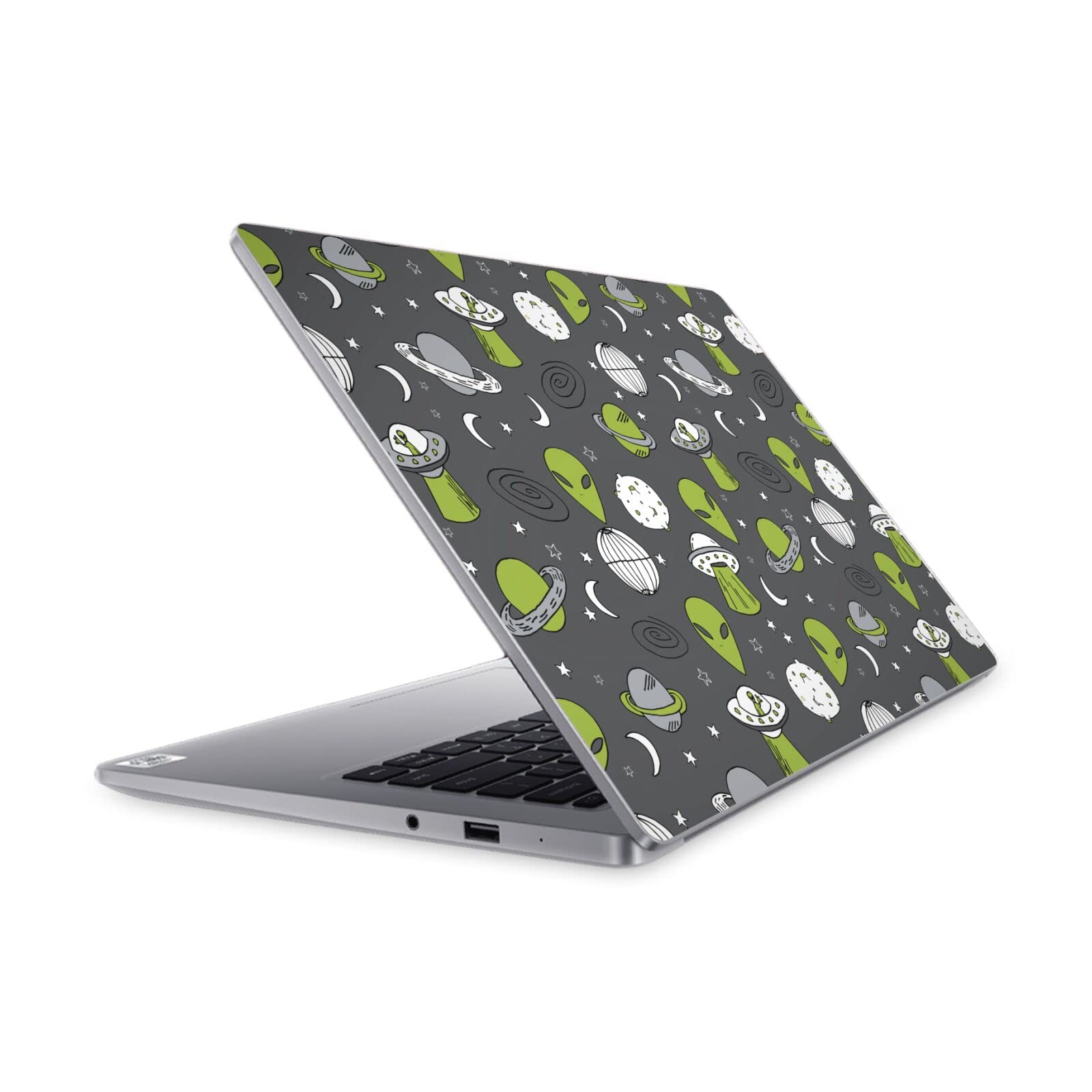 Eviter les rayures du Mi Notebook 14 avec la peau autocollant couverture Aliens - 7