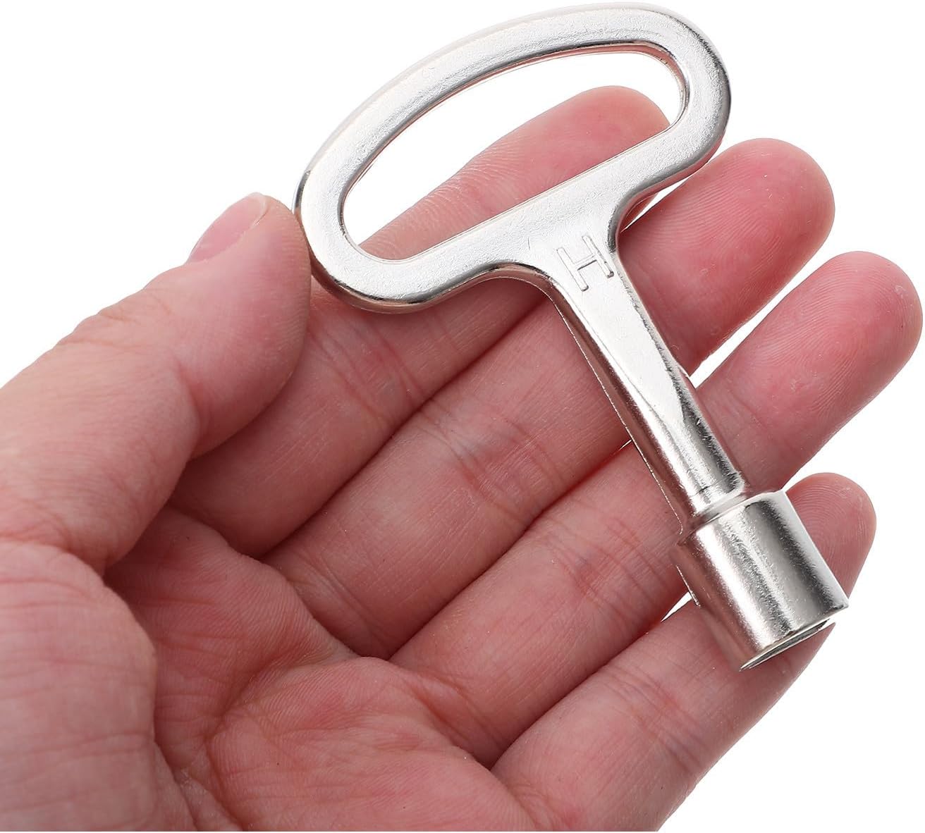 Multi-Functional Radiator Utility Key for Gas Valves and Gas Meter Locks Zinc Alloy Spanner Key with Stable Handling and Compact Portable Design Suitable for 1/4" and 5/16"