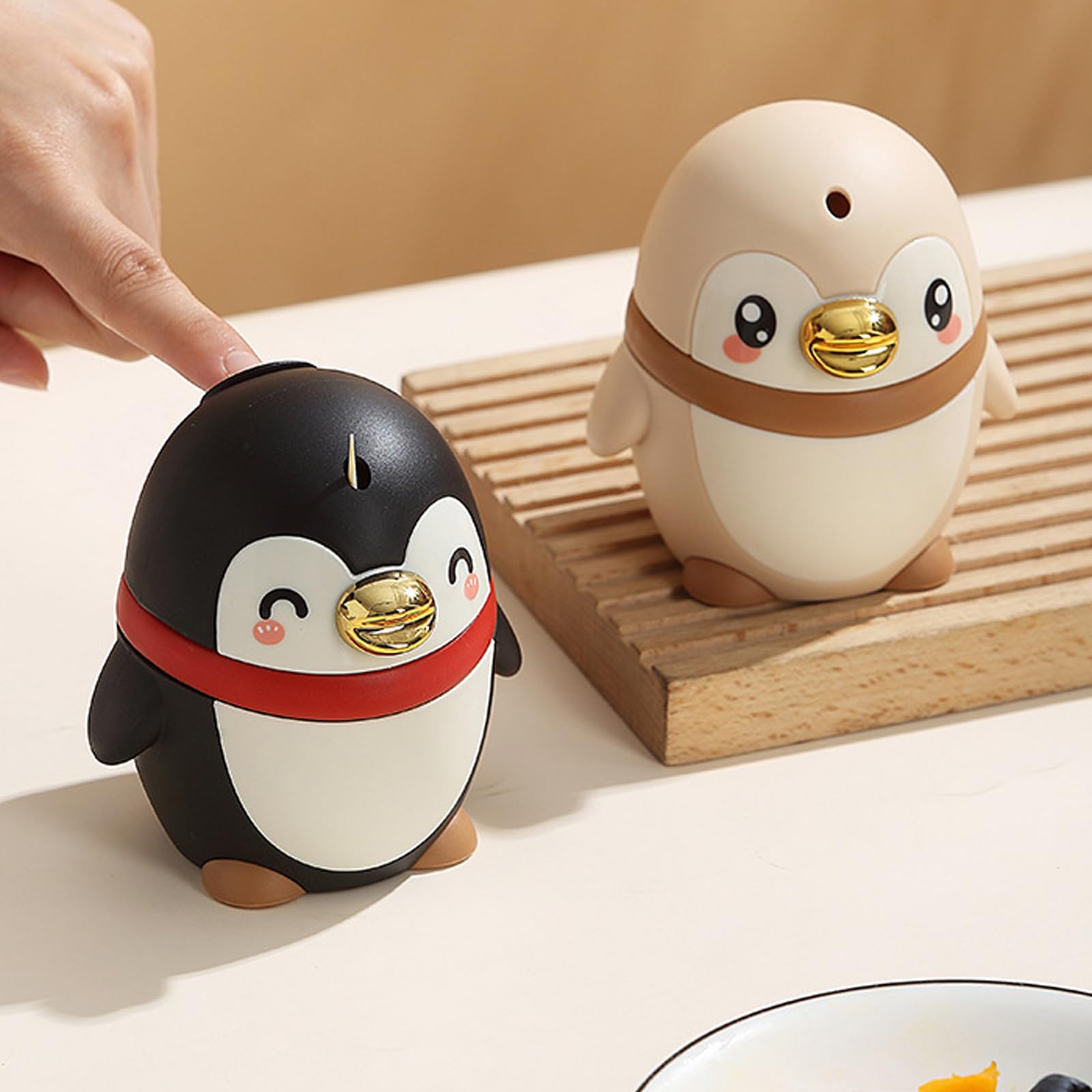 Amazon｜jiingekk クリエイティブペンギン型自動つまようじ