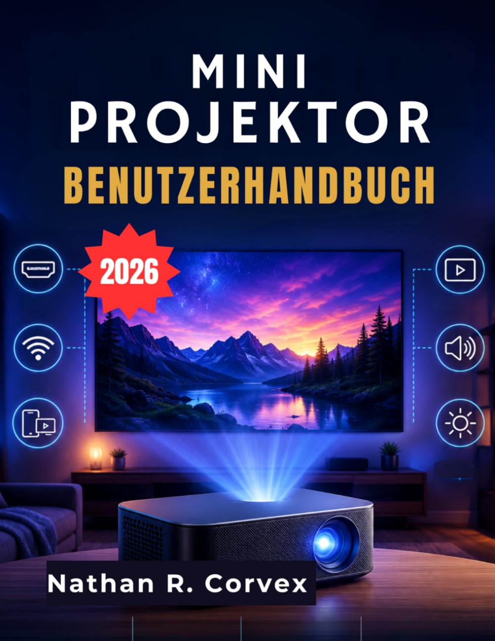 Mini-Projektor Benutzerhandbuch: Eine Schritt-für-Schritt-Anleitung zu Einrichtung, Bildschirmspiegelung, Streaming, Bildqualität, Wartung und Fehlerbehebung