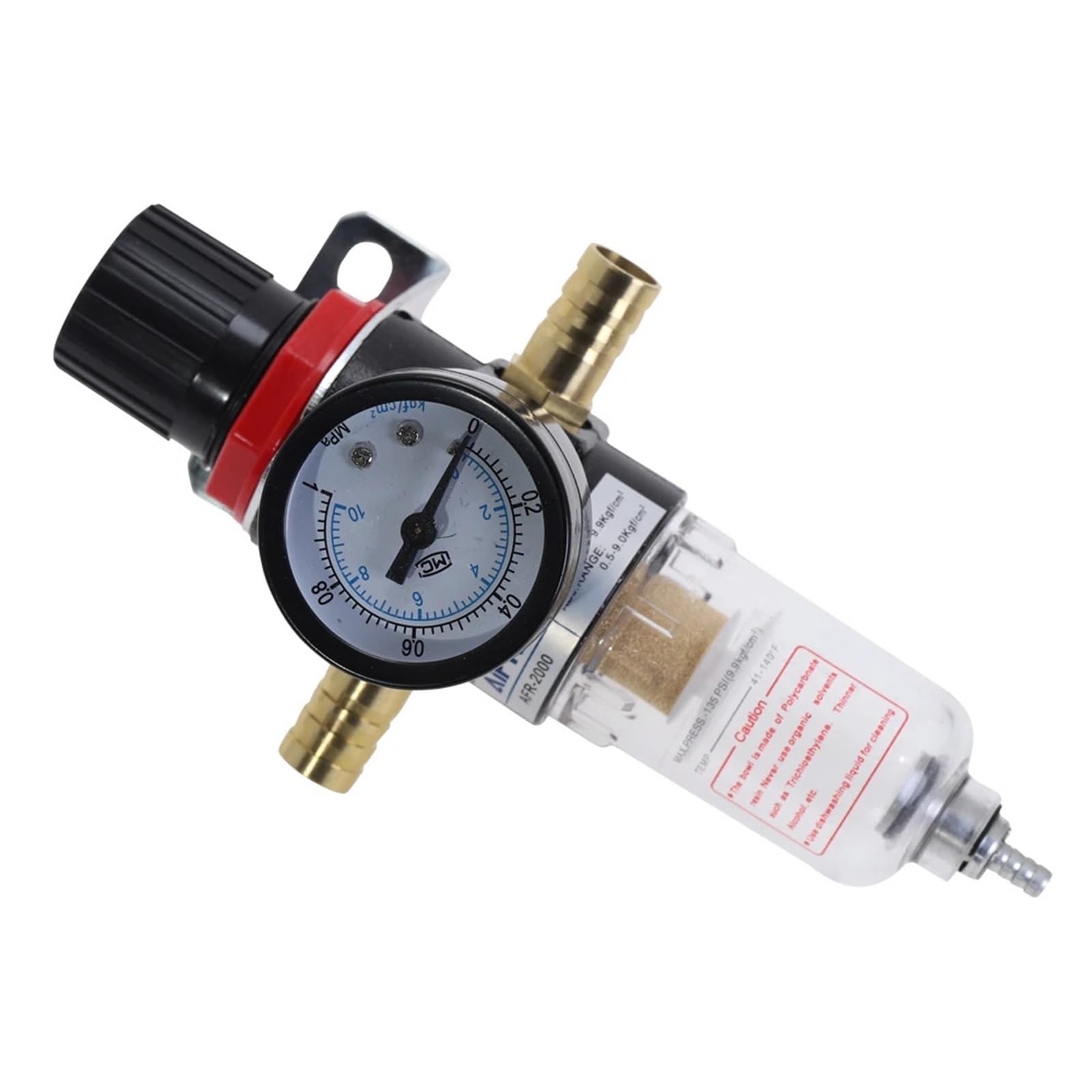 AFR-2000 regulator filtra pneumatycznego jednostka uzdatniania powietrza przełączniki ciśnienia manometr AFR2000 (AFR-2000 w BT-10MM)