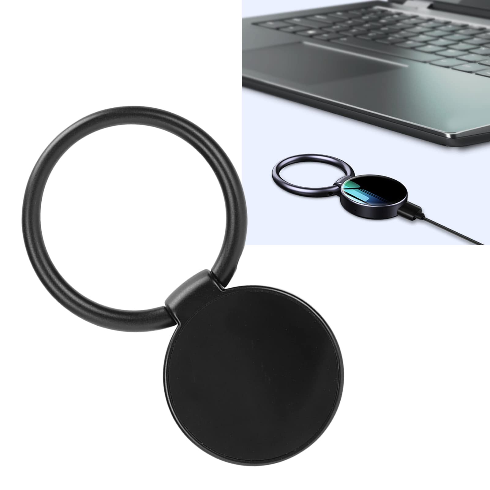 Mini Voice Activated Recorder HD Noise Reduction Keyring Design for Meeting Interview Study (8GB) - Image 2