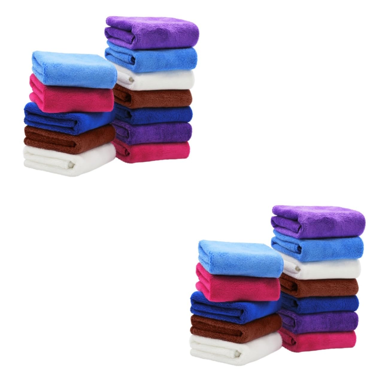 FRCOLOR 20piezas Toallas De Cocina Absorbentes De Microfibra para Limpieza Hogar y Cocina Paños para Lavar Platos y Utensilios Aleatorios