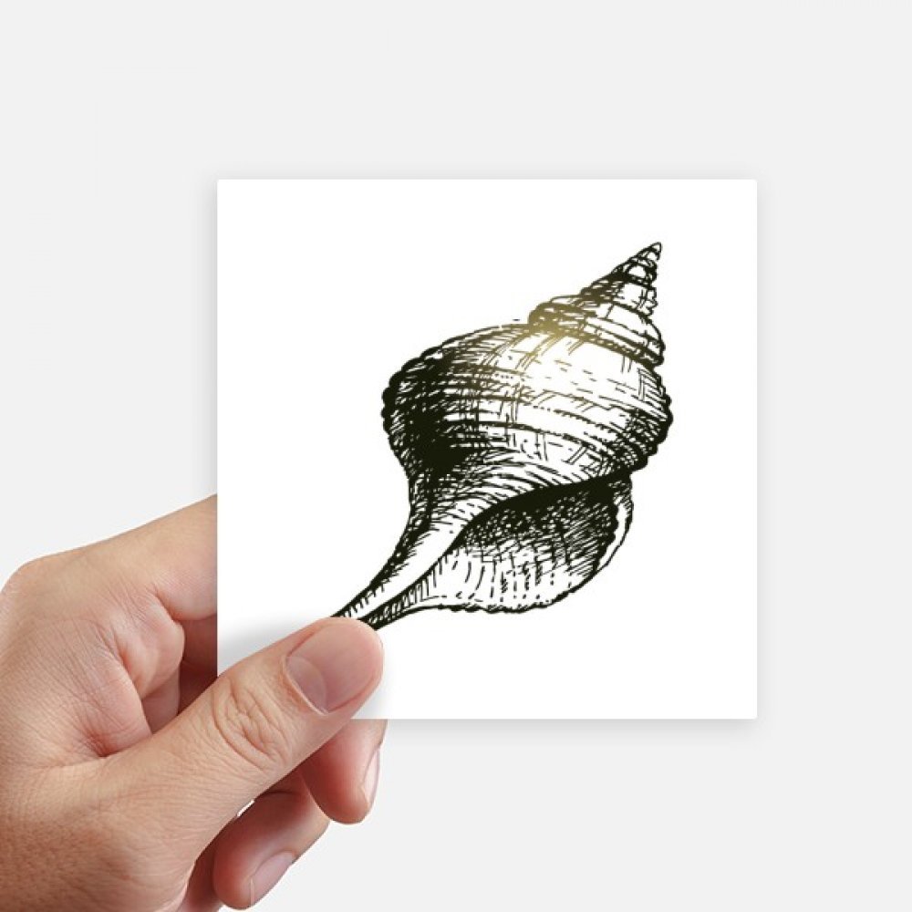 Autocollant escargot noir DIYthinker pour personnaliser un ordinateur ou une moto