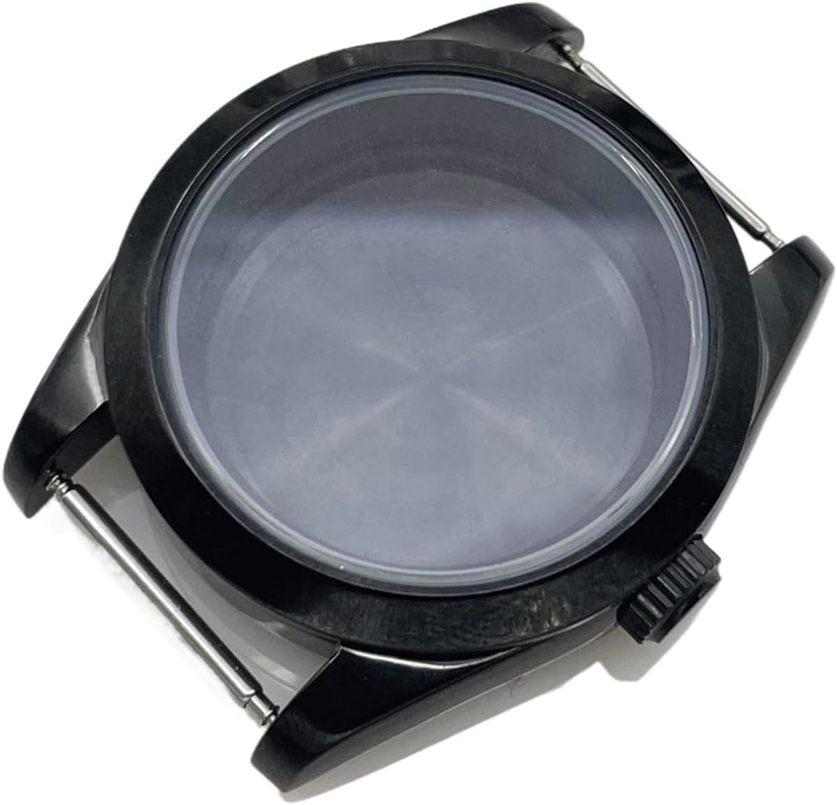 36mm/39mm Black Watch Case Fit NH36 NH34 NH35 Movement 316L Stainless Steel