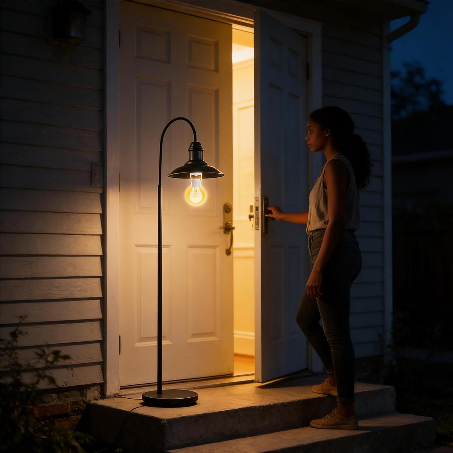 Motion Sensor Light Socket - E27 Screw In Infrared Radar Sensor | 360-Degree Detection Field With Adjustable Delay & Ambient Light Threshold For Automating, Securing, Illumination And Navigating Corri