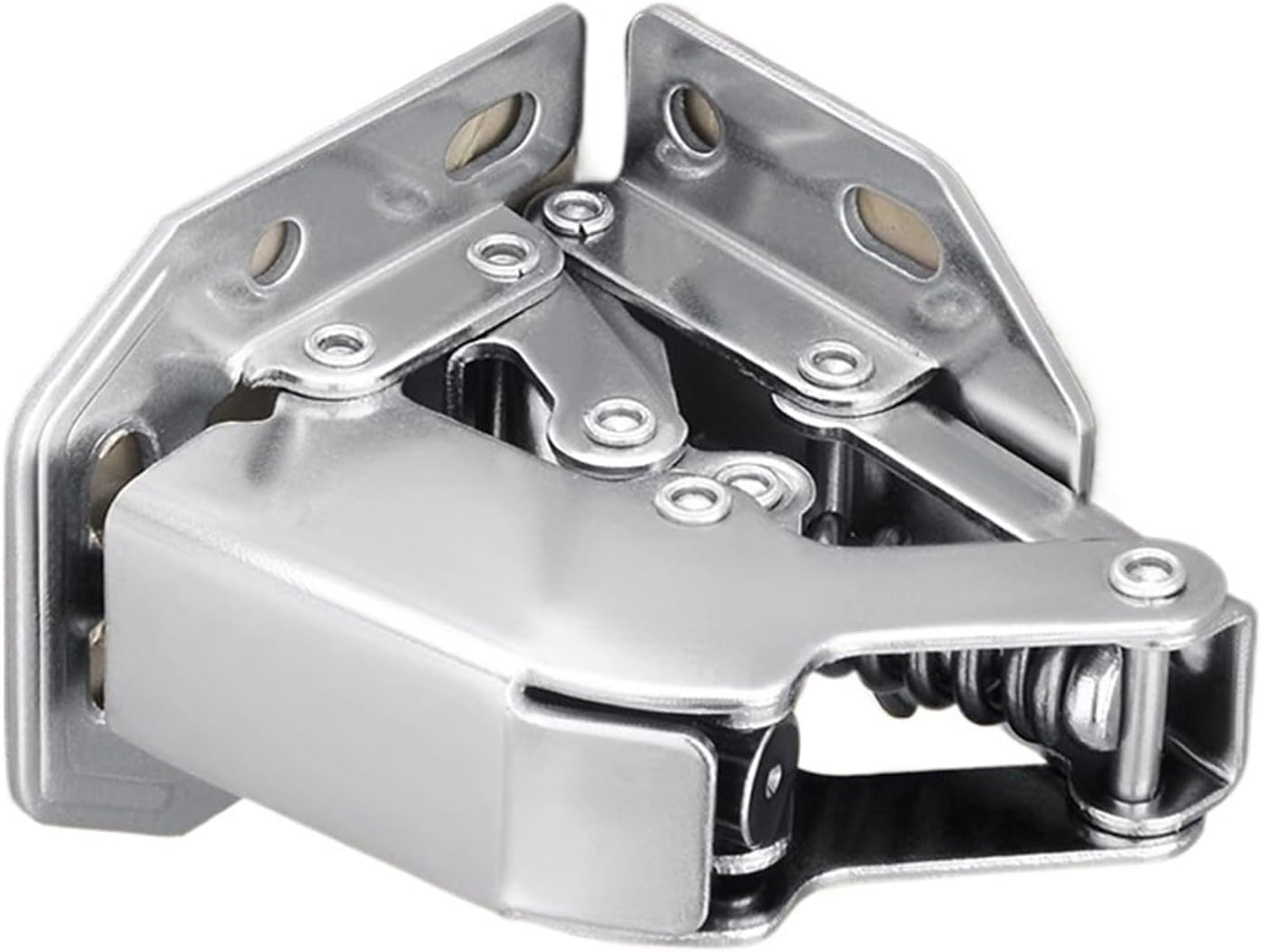 90 Degree Cabinet Hinges No-Drilling Hole Cupboard Door Buffer Hydraulic Hinge Kitchen Soft Close Hinges Furniture(5pcs)