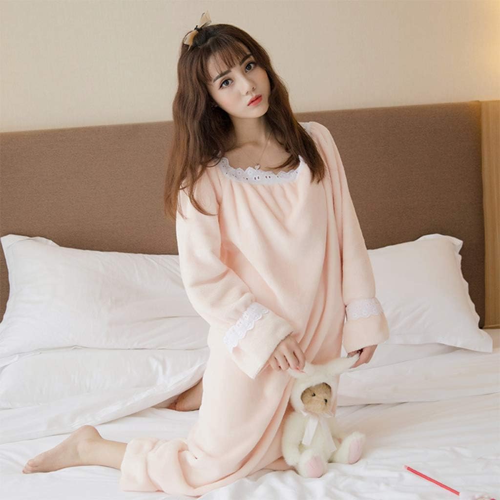 [モリケイ] ルームワンピース ネグリジェ フランネル 冬用 レディース パジャマ ルームウェア 部屋着 寝巻き ふわふわ もこもこ