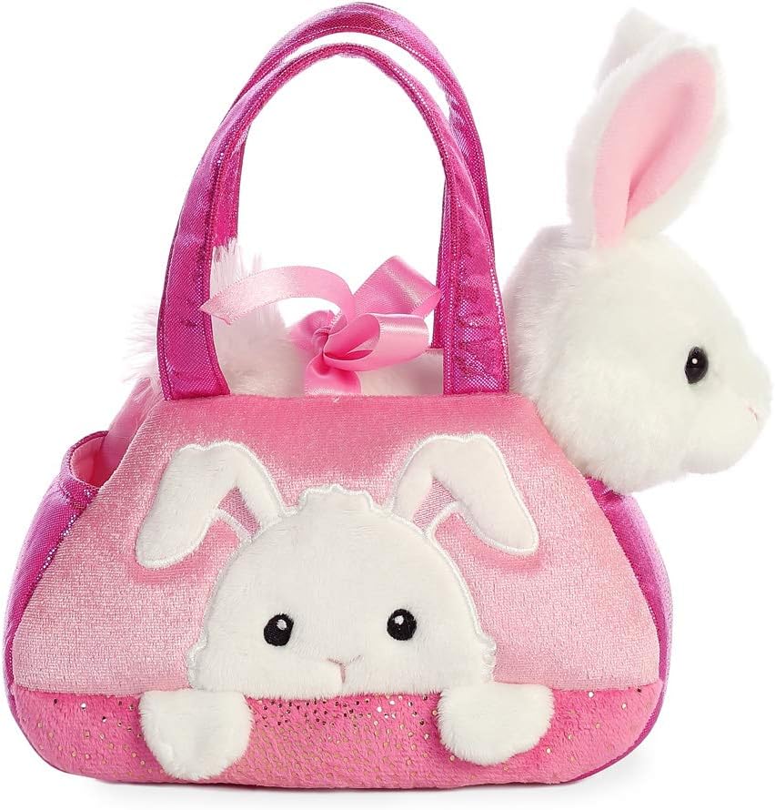 AURORA Fancy Pal Rabbit Peek-a-Boo 8In 61015 White