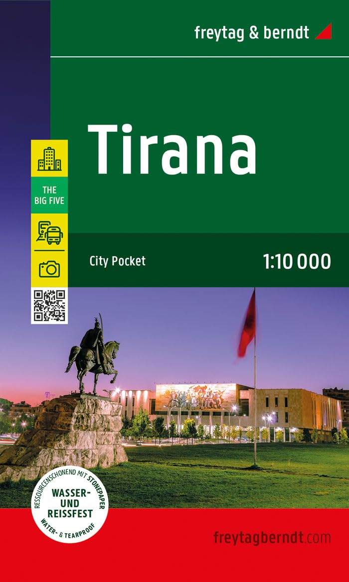 TIRANA: City Pocket, wasserfest und reißfest