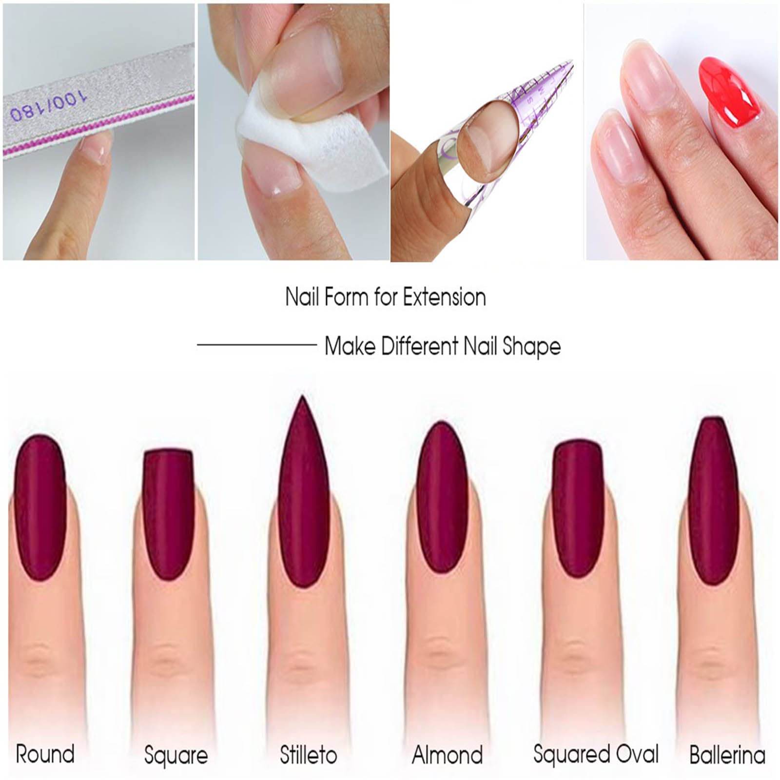 120 Hojas Forma de Mariposa Bandeja de Papel Manicura,Necesario para la extensión de uñas Plantilla,Bandeja de Papel de Moldes Guías Pegatinas Formas