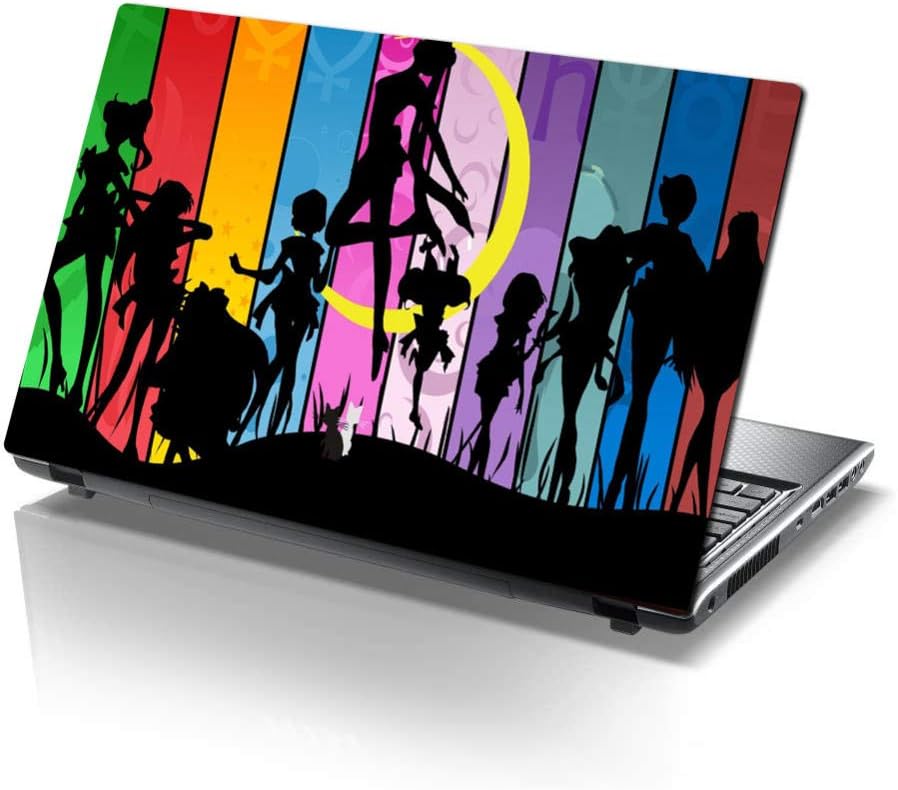 Skins & Decals Ultra Thin Premium Protective Body Stickers Skins Universal Decal Cover Vinyl Decal Sailor Moon 13 14 Inches