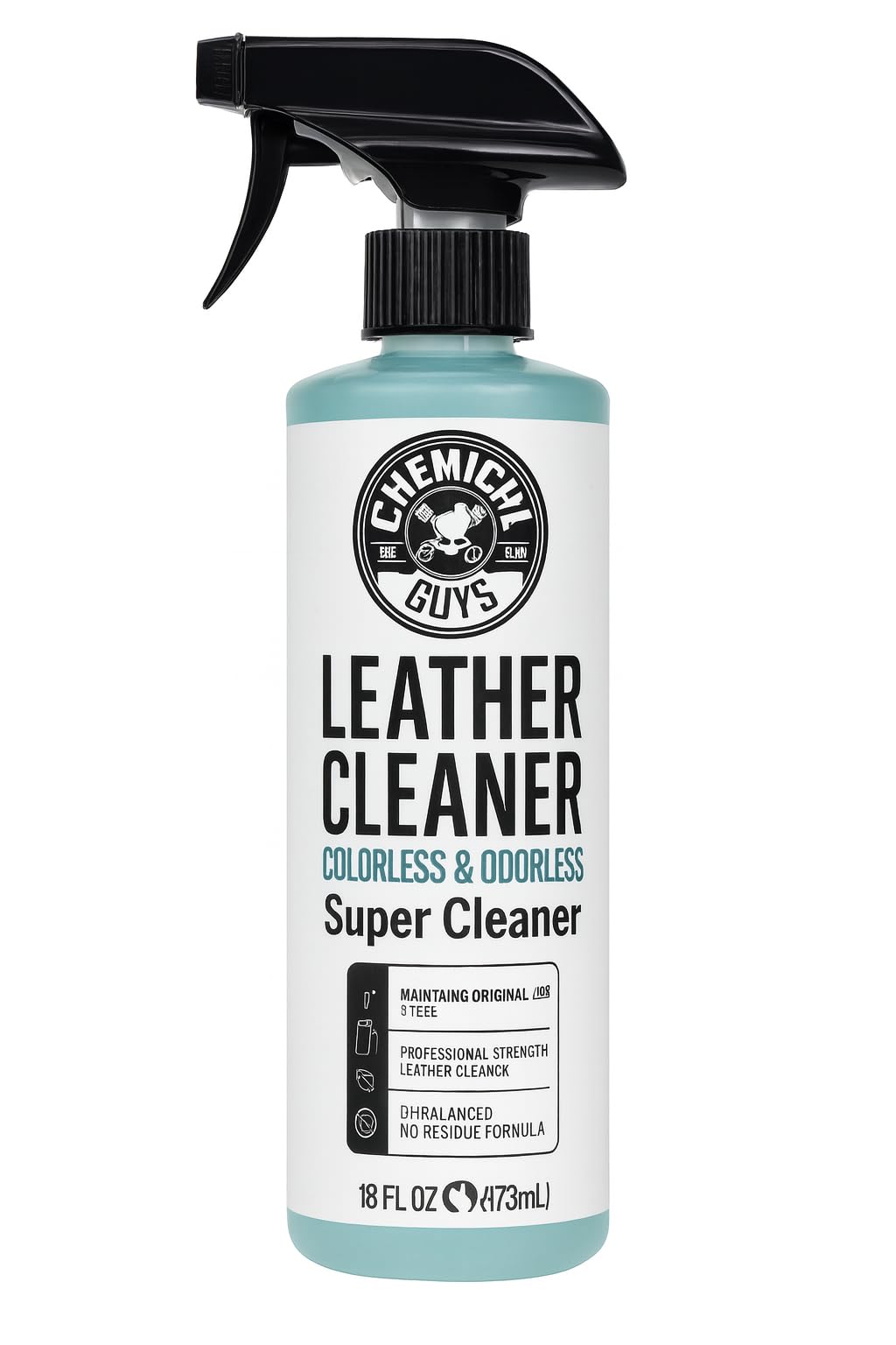 Chemical Guys Leather Cleaner Colorless & Odorless Super Cleaner (473ml)