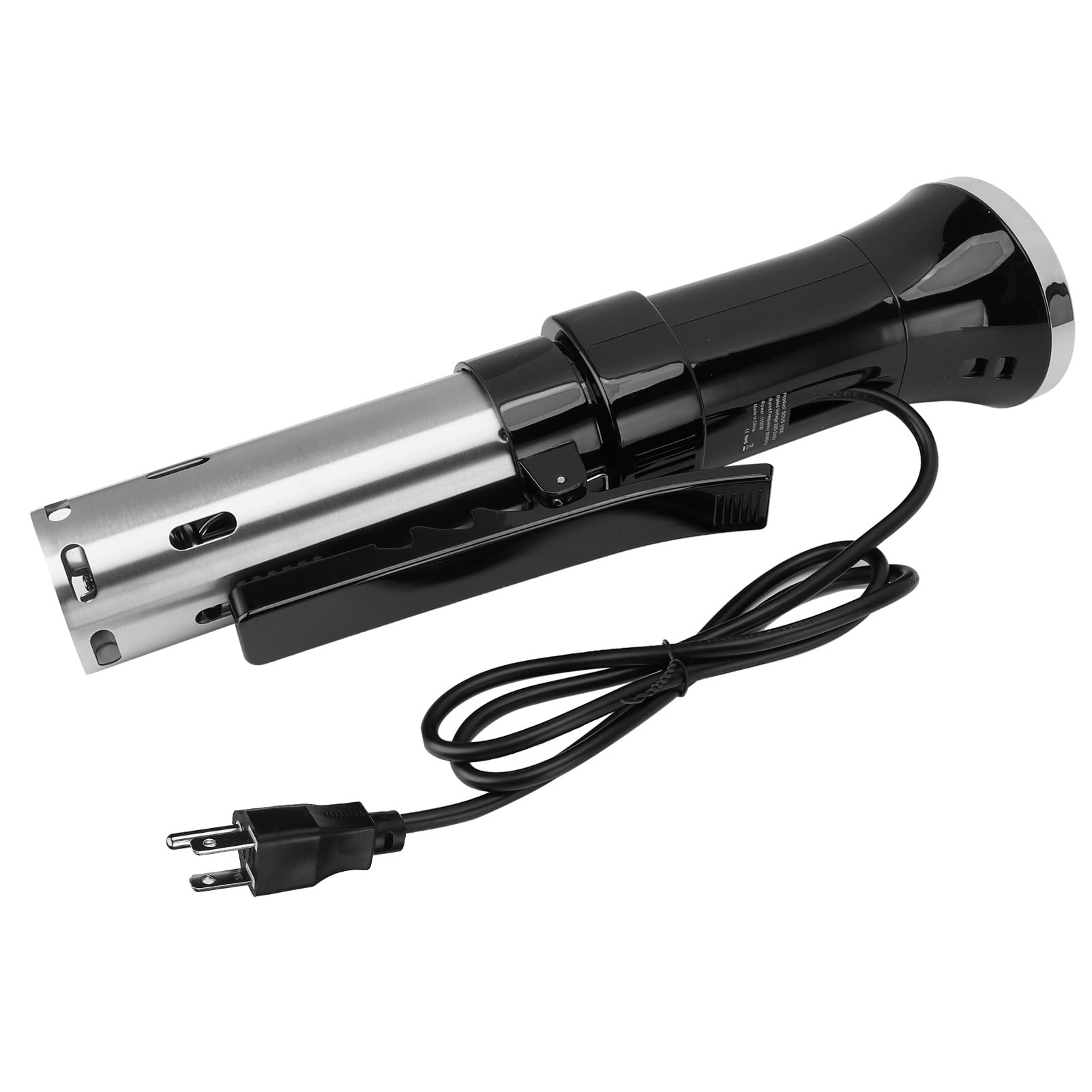 Immersion Circulator, 1100W Vacuum Temperature Control with Adjustable Jig, Removable Skirt, ABS and Stainless Steel Materials, for Cooking (US Plug 110V)