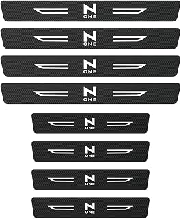 N-ONE 適用 車 サイドステップガード 傷防止 耐久性良い NONE JG 3 4 2系 RS オリジナル ツアラー 対応 カー スカッフプレート サイドステップ 防水 汚れ防止 フィット感がいい スカッフプロテクトシート 粘着力強い 取付簡単 サイドモール 良い質感 8点セット(N-ONE 適用)