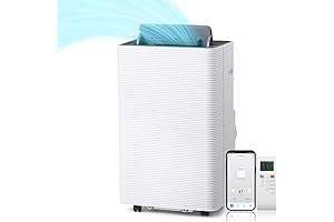 Finnmark 14,000 BTU Turbro Heater, Dehumidifier, 3-Speed Fan, 7.77 CEER, WiFi Control
