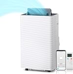 TURBRO Finnmark 8,000 BTU Portable Air Conditioner, Dehumidifier and Fan, 3-in-1 Floor AC Unit for Rooms up to 300 Sq Ft, Sleep Mode, Timer, Remote Included (5,000 BTU SACC)