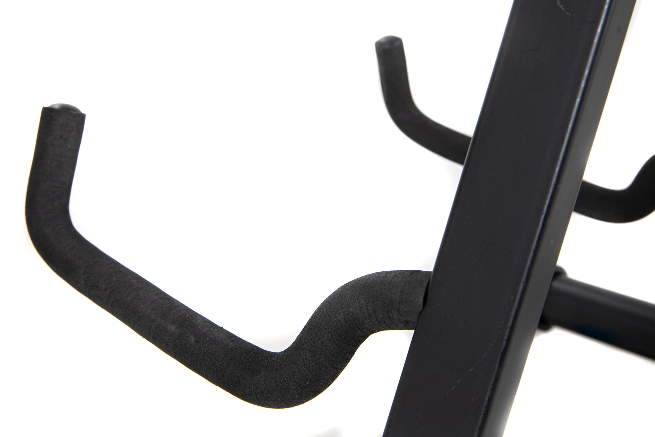 BSX 518102 A-Style stojak na gitarę (43 cm wysokości, regulowana szerokość) do gitary akustycznej